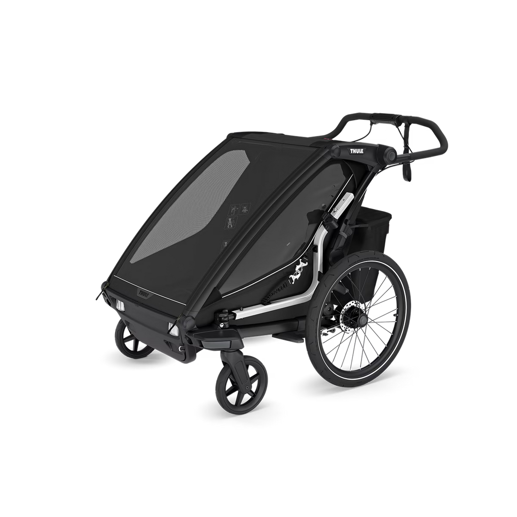 Chariot Cross 2 Double Child Carrier with Cycling & Strolling Kit