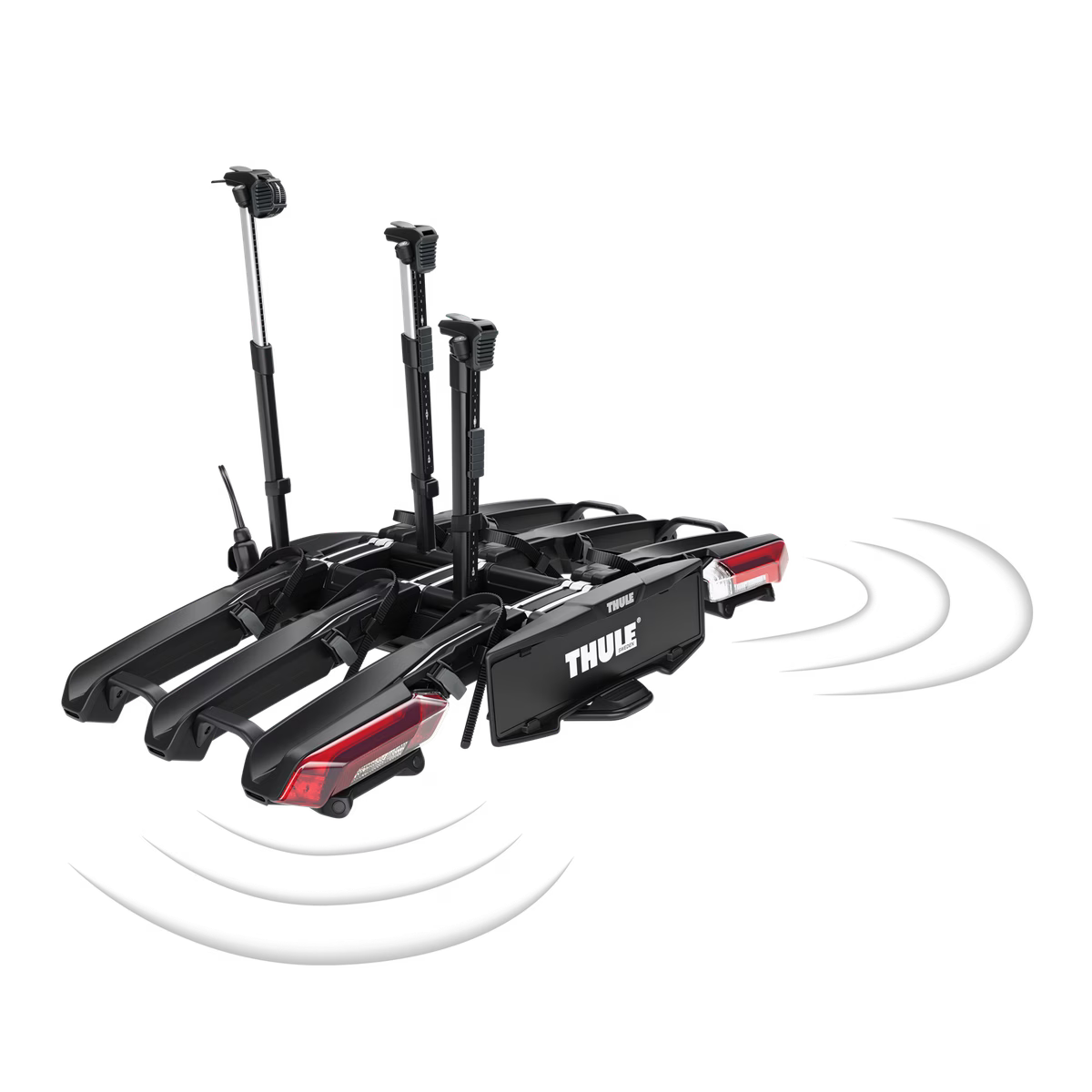 Thule Epos ParkSecure 3-bike towball Bike Carrier 13-pin