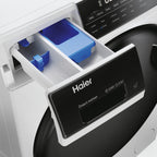Haier I-Pro Series 5 HWD80-B14959NUUK, 8/6kg Washer Dryer, D Rated in White
