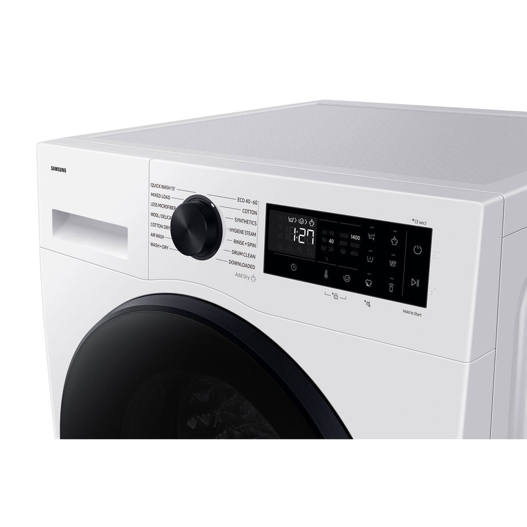 Samsung Series 5 WD90DG5B15BEEU 9/6kg Washer Dryer, D Rated in White