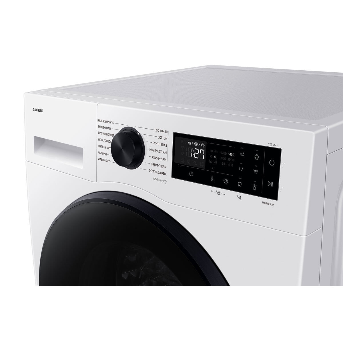 Samsung Series 5 WD90DG5B15BEEU 9/6kg Washer Dryer, D Rated in White
