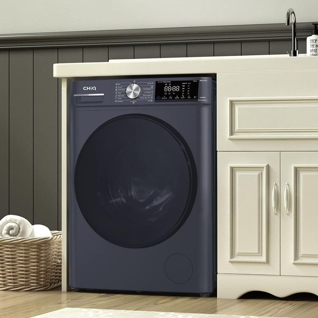 CHiQ 9kg Washing Machine with Class A-30% & 12-Year Motor Warranty, Grey