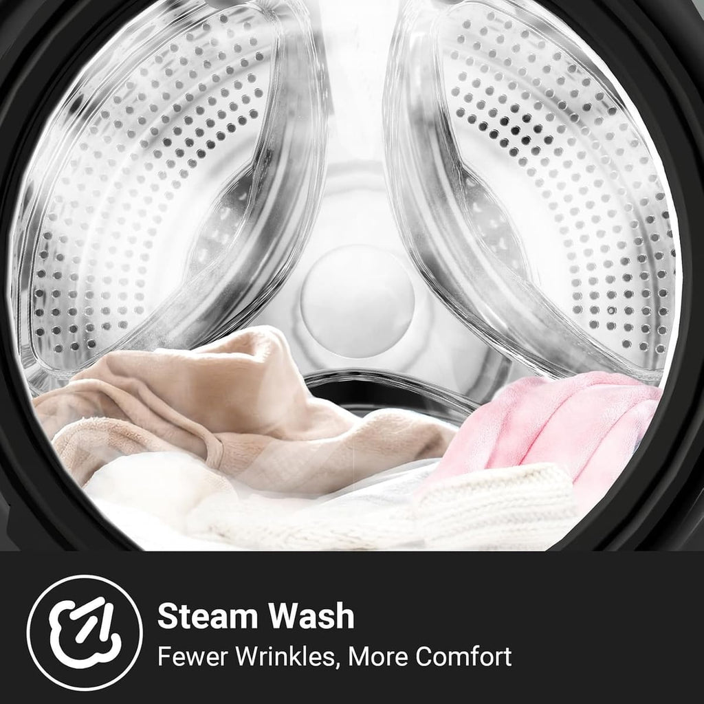 CHiQ 9kg Washing Machine with Class A-30% & 12-Year Motor Warranty, Grey