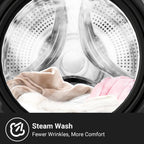 CHiQ 9kg Washing Machine with Class A-30% & 12-Year Motor Warranty, Grey