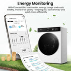 Hisense WF5I1245BWR 12kg Washing Machine, 1400rpm Spin, A Rated Energy, Wi-Fi, Steam, Freestanding, White