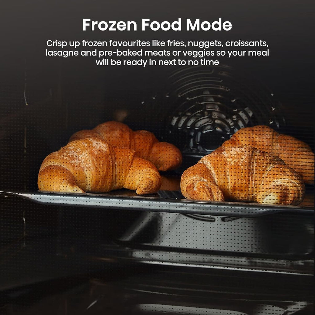 Hisense BI622AXPGUK - Built-in 77L Electric Single Oven - Stainless Steel with Even Bake, 300°C Pizza Mode, Frozen Food Mode, Steam Clean - A Rated, Extra Large