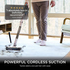 Shark PowerPro Pet Cordless Stick Vacuum Cleaner, Java Metallic, IZ380UKT