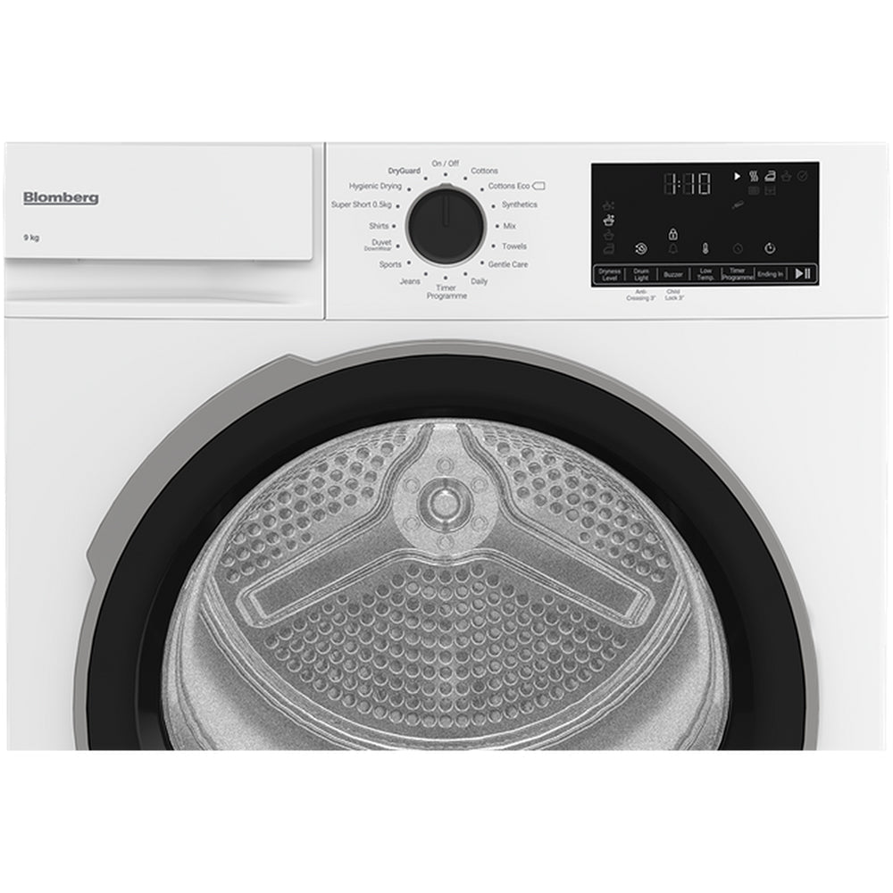 Blomberg LTA19321W Freestanding 9kg Heat Pump Tumble Dryer White