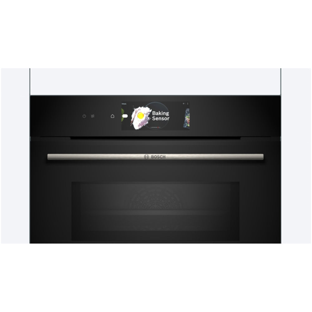 Bosch CMG778NB1 Series 8 45L Built-In Combi Microwave - Black