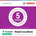 Bosch Series 4 WNA134U8GB Freestanding Washer Dryer 8kg/5kg 1400 Spin White - Clearance