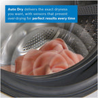 Bosch WNC25410GB Series 8 10.5+6kg Washer Dryer with 1400 Spin White - D Rated