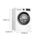 Bosch WNG25401GB Series 6 Freestanding Washer Dryer 10.5+6kg 1400 Spin White