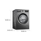 Bosch WNG254R1GB Series 6 Freestanding Washer Dryer 10.5+6kg 1400 Spin Graphite