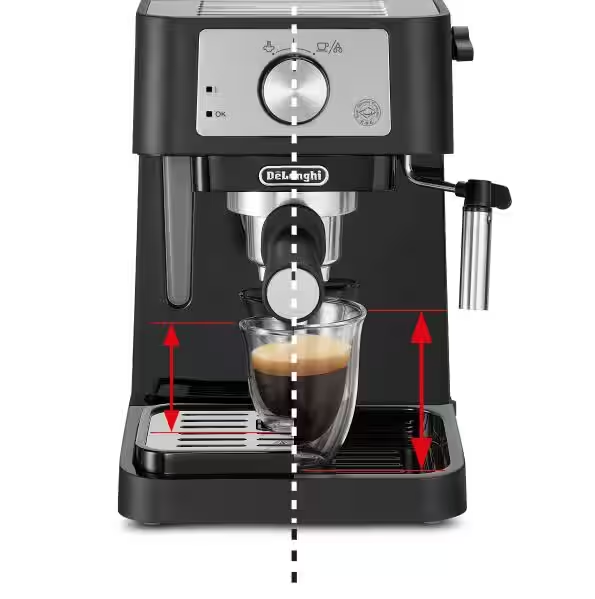 Delonghi EC260.BK Stilosa Traditional Barista Pump Manual Espresso Coffee Machine Black