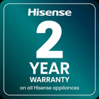 Hisense 3S Series WF3S8043BB3 WiFi-enabled 8kg 1400 Spin Washing Machine Black - A Rated