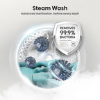 Hisense WD3S8043BW3 3S Series 8+5kg 1400 Spin WiFi-enabled Washer Dryer White