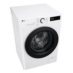 LG F4Y510WBLN1 Washing Machine Front Load 10 kg 1400 Spin White - Clearance