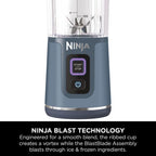 Ninja Blast Cordless Portable Blender Denim Blue BC151UKNV