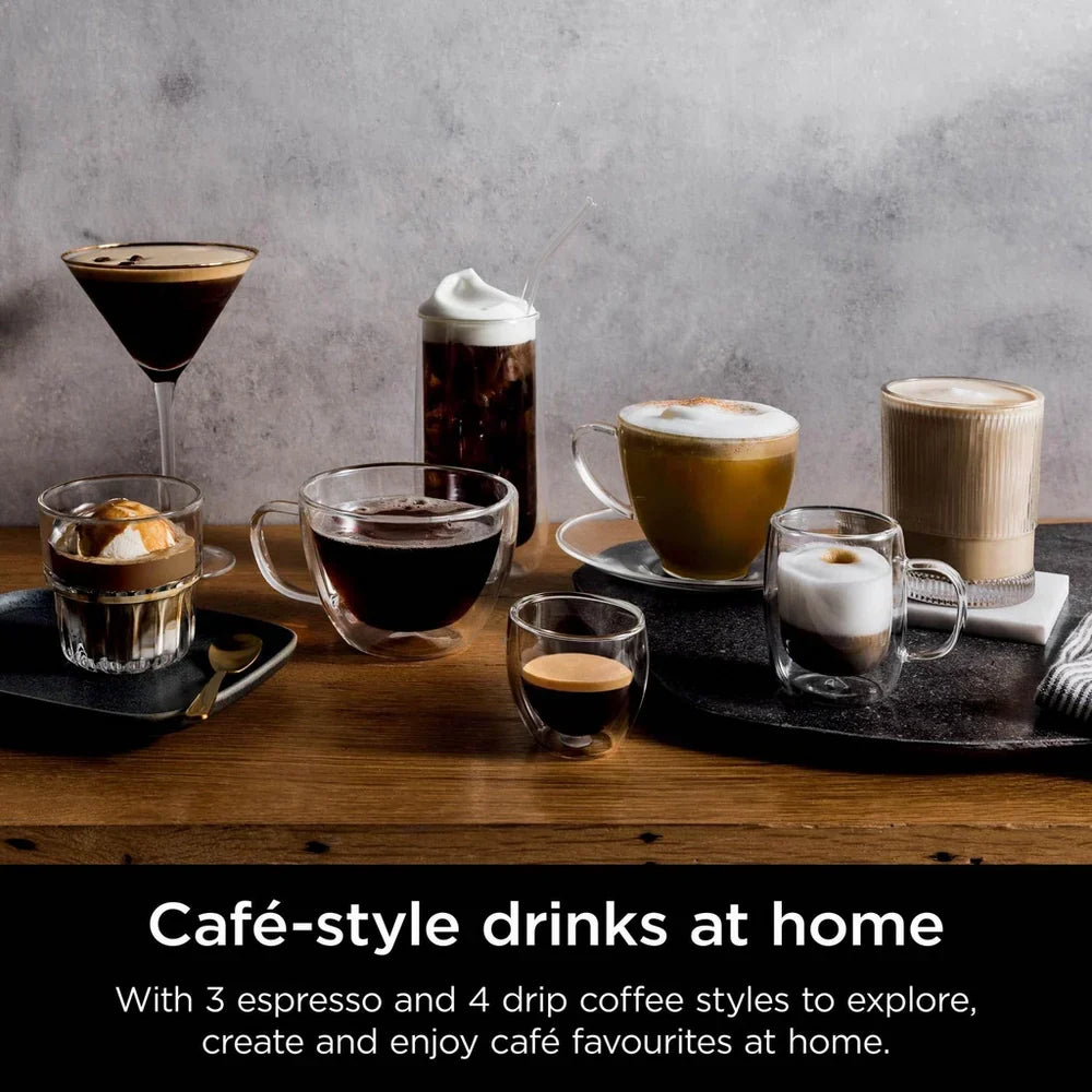 Ninja ES601UKBK Luxe Cafe Premier Espresso Coffee Machine - Black