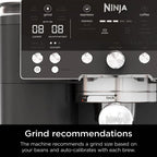 Ninja ES601UKBK Luxe Cafe Premier Espresso Coffee Machine - Black