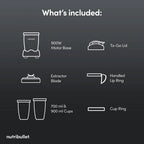Nutribullet 900 Series McLaren F1 Team Edition Portable Blender 2775 - Grey
