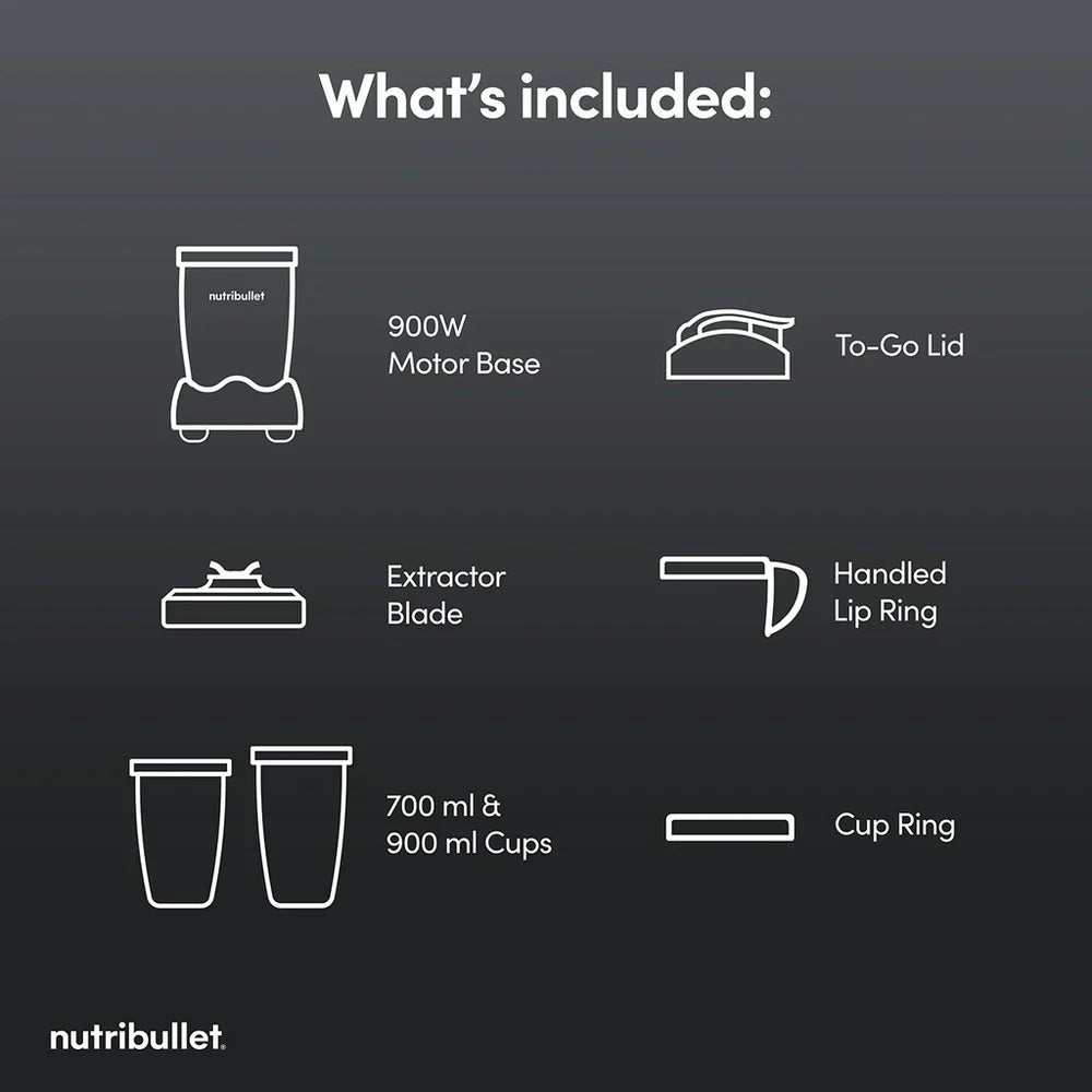 Nutribullet 900 Series McLaren F1 Team Edition Portable Blender 2775 - Grey