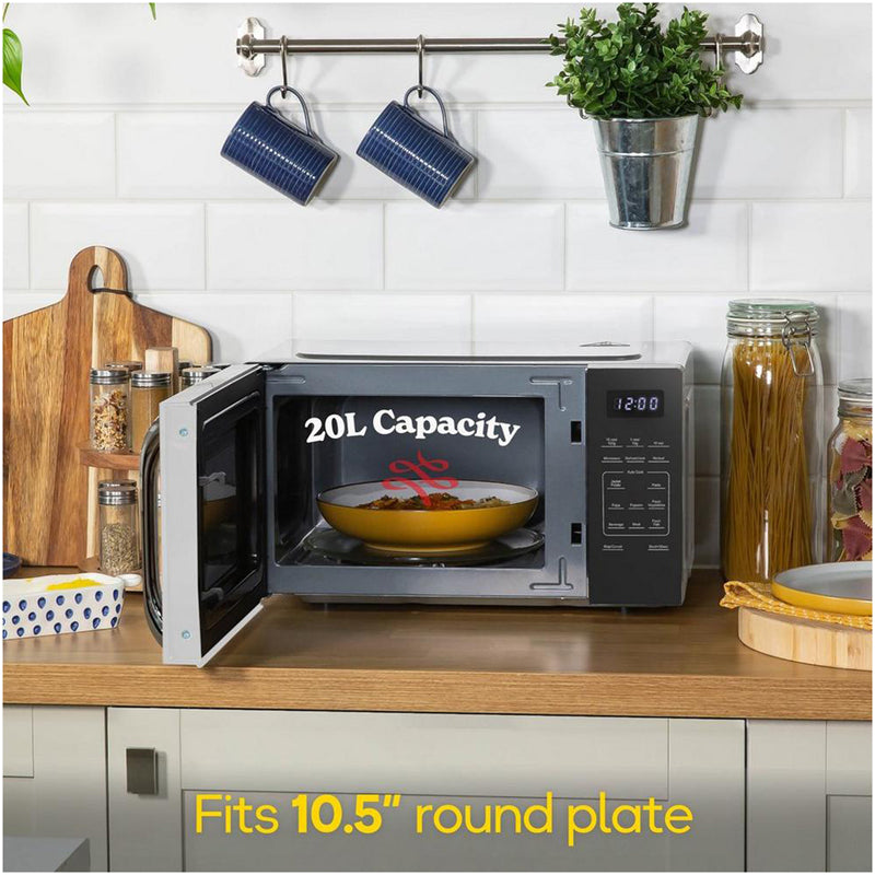 Russell Hobbs RHMT2045S 20 Litre Touch Control Digital Microwave Silver
