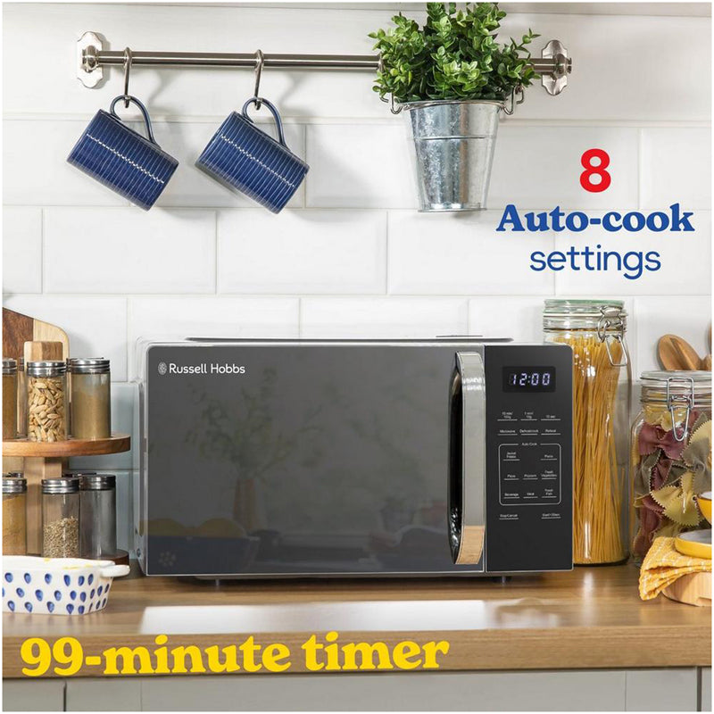 Russell Hobbs RHMT2045S 20 Litre Touch Control Digital Microwave Silver