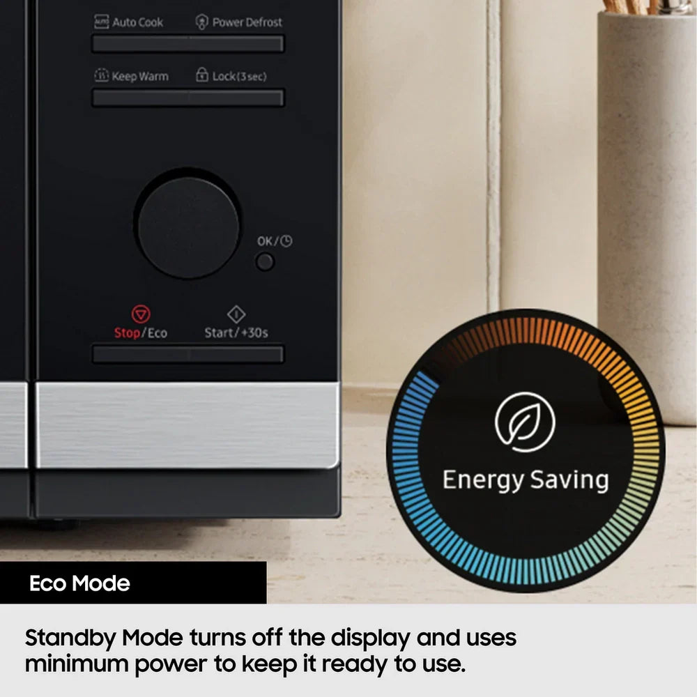 Samsung MS32DG4504ATE3 32L Solo Microwave with Triple Distribution System Stainless Steel
