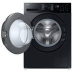 Samsung Series 5 WD11DG5B15BBEU Ecobubble AI Energy 11kg+6kg 1400 Spin Washer Dryer Black