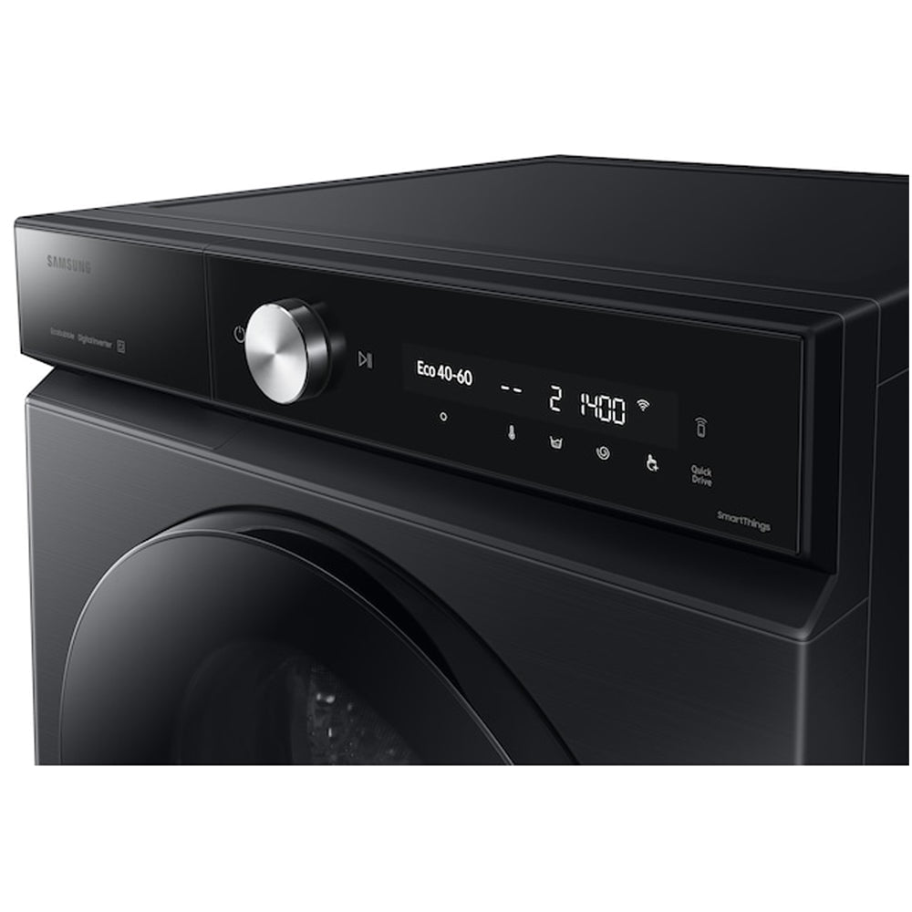 Samsung Series 8 WW11DB8B95GBU1 Bespoke AI Energy 11kg 1400 Spin Smart Washing Machine Black