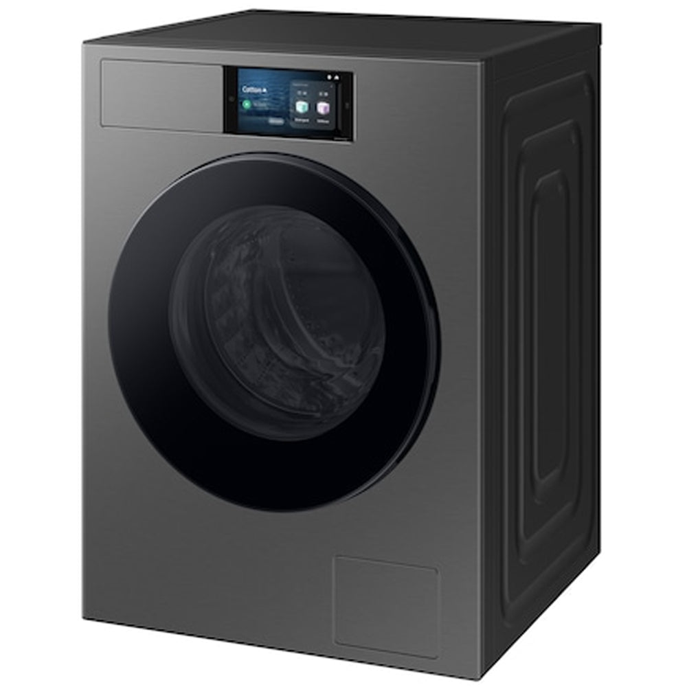 Samsung Series 9 WF90F09C4SU1 Bespoke AI Home 9kg 1400 Spin Smart Washing Machine Dark Steel
