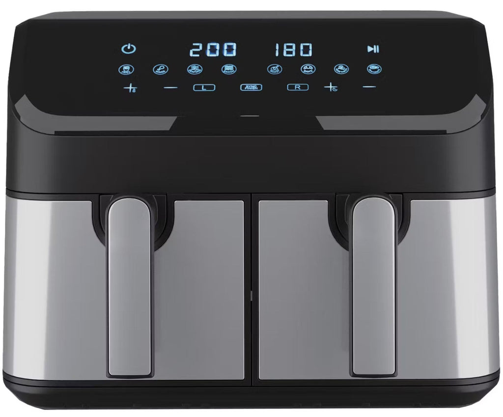 Daewoo SDA2616GE 9L XL Digital Double Drawer Air Fryer 2000W