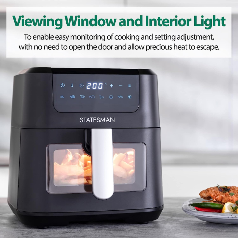 Statesman SKAF05015BK - Air Fryer - Black